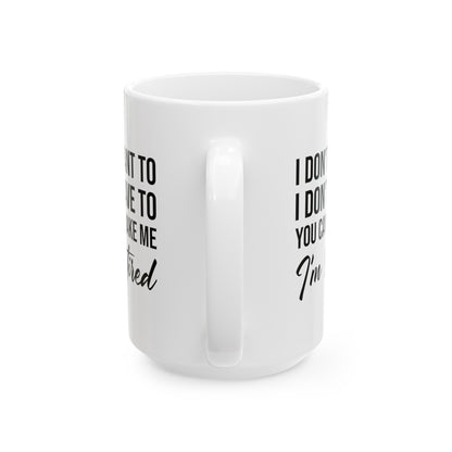 I'm Retired White Mug – Perfect Gift for Any Retiree