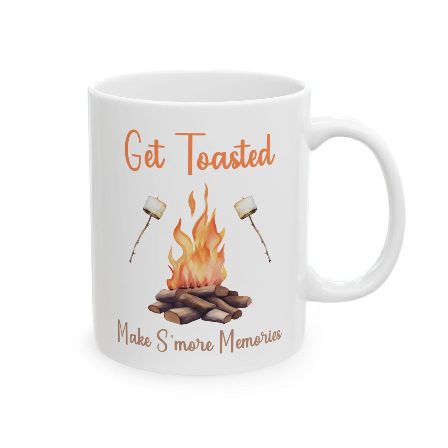 Get Toasted  Ceramic Mug, (11oz, 15oz)