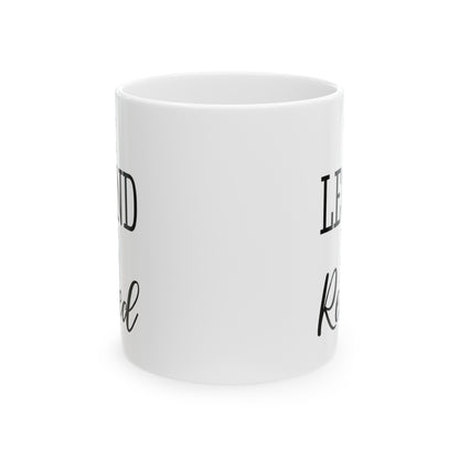The Legend Has Retired White Mug – Ideal Gift for Retirees
