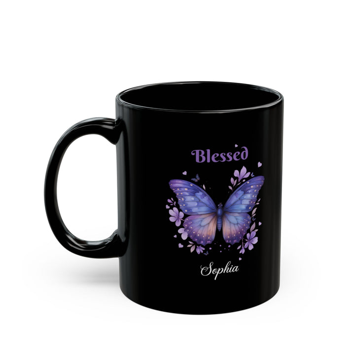 Every Day God thinks of you Black Mug (11oz, 15oz)