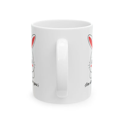 All Ears Bunny Mug – Cute Punny Gift for Someone Special