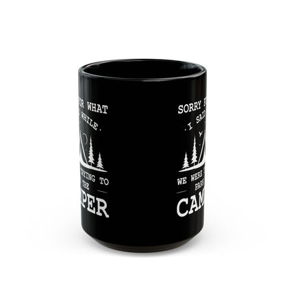 Camp More Worry Less Ceramic Mug, (11oz, 15oz)