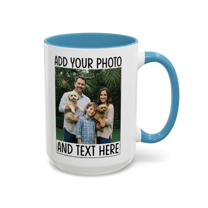 Life Is Better With Dogs & Kids – Funny Pet Parent  Accent Coffee Mug (11, 15oz)