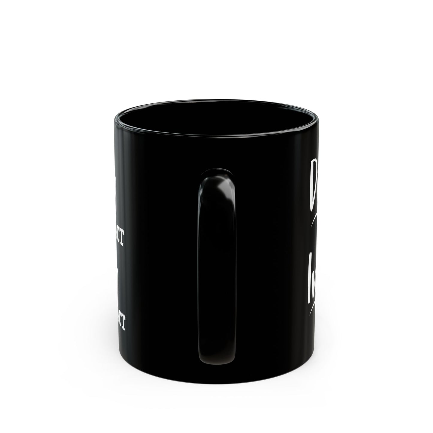 Driversity Is A Fact Black Mug (11oz, 15oz)