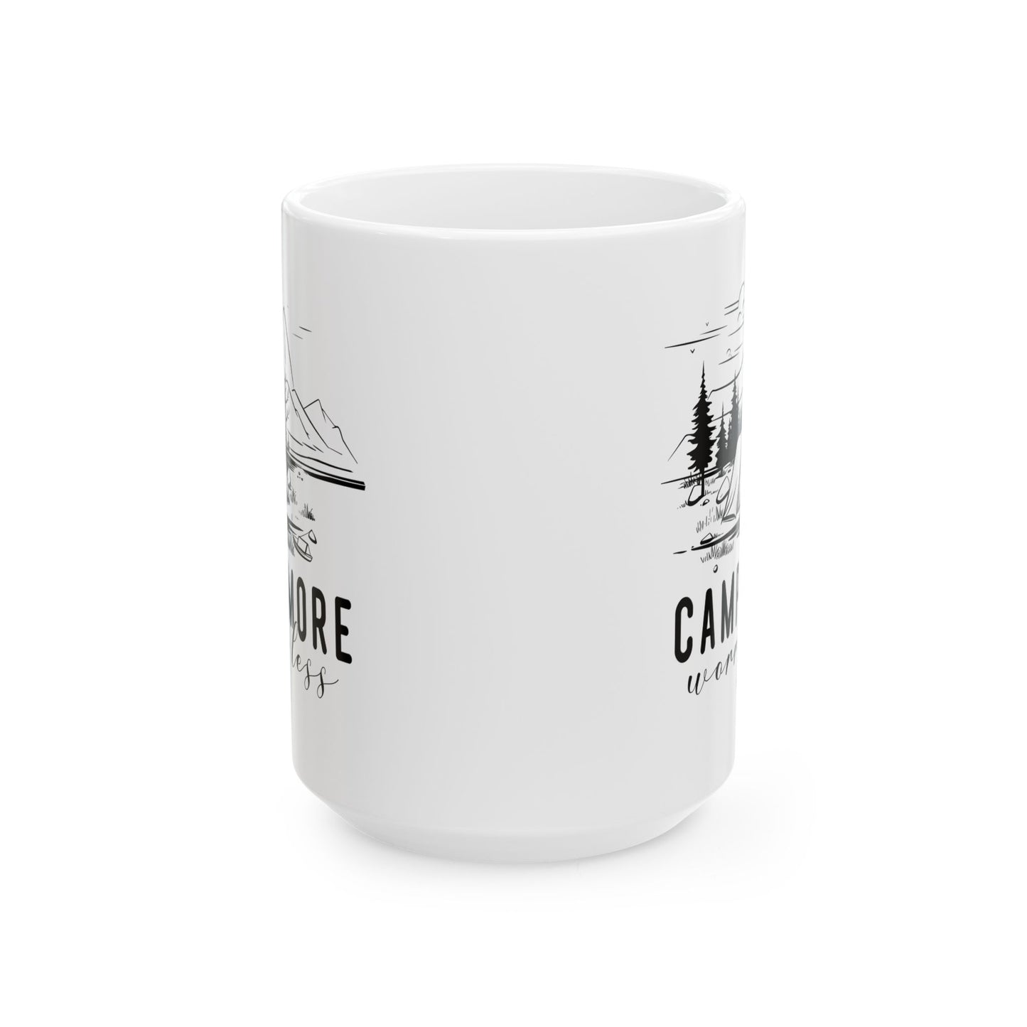 Camping Adventures Ceramic Mug, (11oz, 15oz)