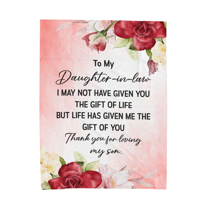 To My Daughter-in-law Blanket