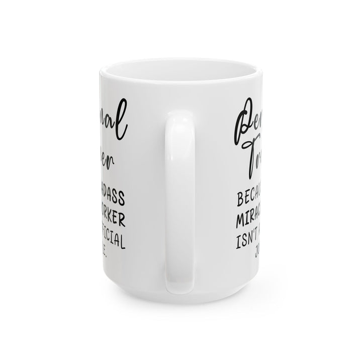 Personal Trainer White Mug, (11oz, 15oz)