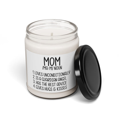 Soy Candle - Mom Definition Candle, Funny & Heartfelt Gift for Mother's Day and Birthday