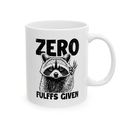 Zero Fulffs given White Mug, (11oz, 15oz)