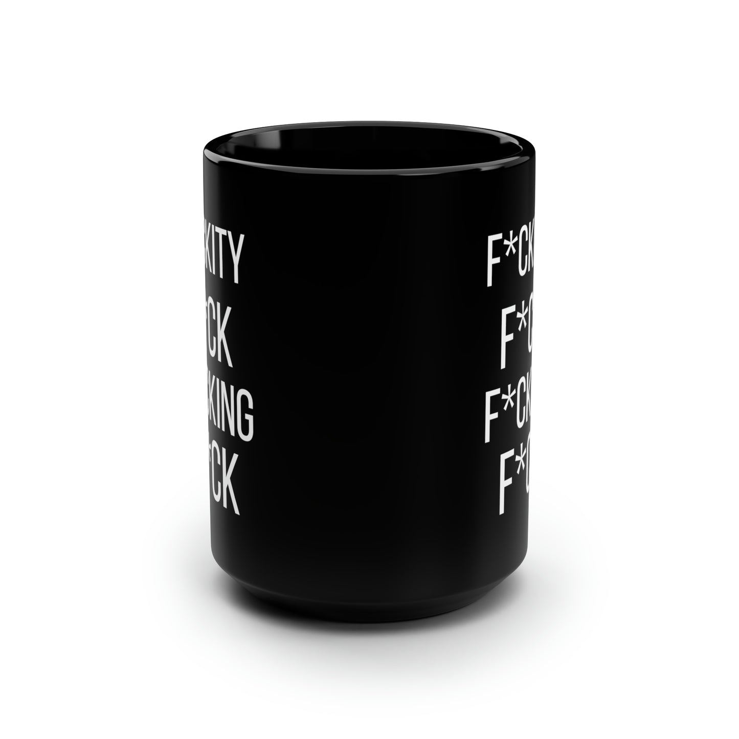 Fckity Fck Coffee Mug – Funny Swear Word Cup Sarcastic Gag Gift for Friends & Coworkers
