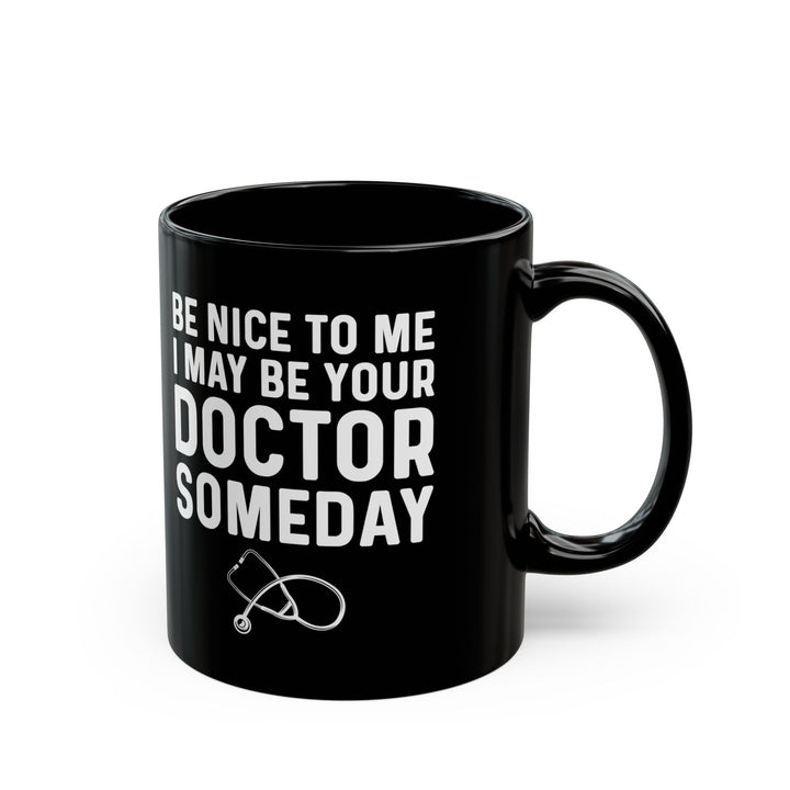 Funny Black Coffee Cup for Medical Students – Bold Med School Gift for Future Doctors