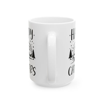 Happy Campers Ceramic Mug, (11oz, 15oz)