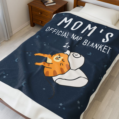 MOM'S OFFICIAL NAP BLANKET