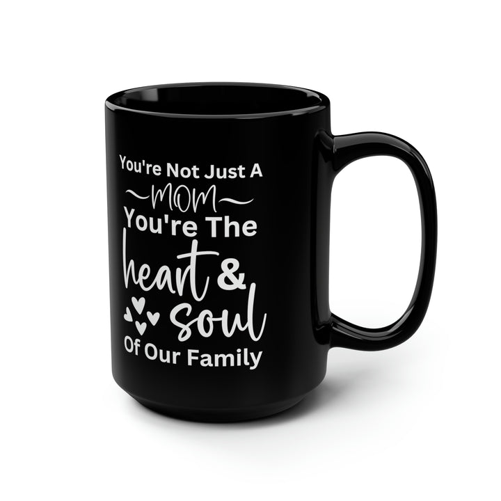Black Coffee Mug for Mom – Heartfelt Gift for Mother's Day, Birthday, or Christmas