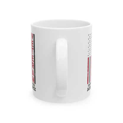 Air Force Veteran Coffee Mug – Patriotic USA Flag Gift for Military Hero