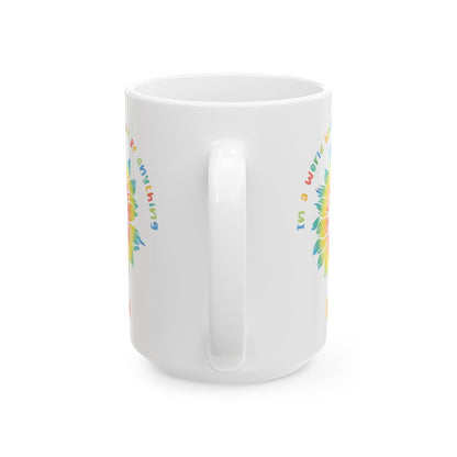 In A World Where You Can Be Anything White Mug, (11oz, 15oz)