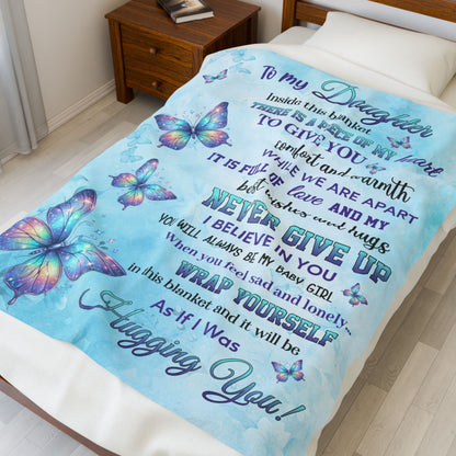 To My Daughter Blanket
