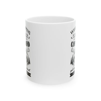 All Year Long Camping Ceramic Mug, (11oz, 15oz)