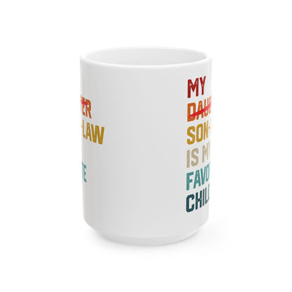 Son in law White Mug, (11oz, 15oz)