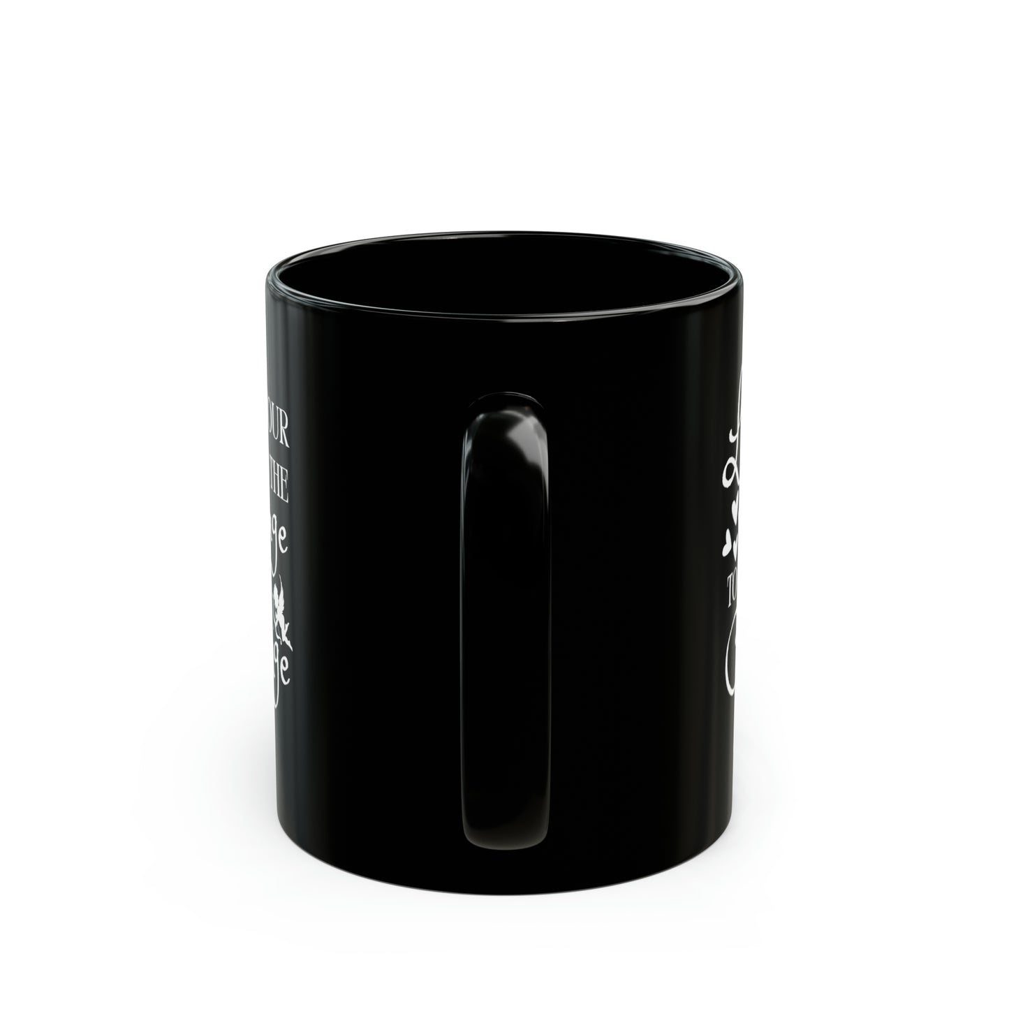 Black Love in Your Courage Mug – Heartfelt Coffee Cup for Mom