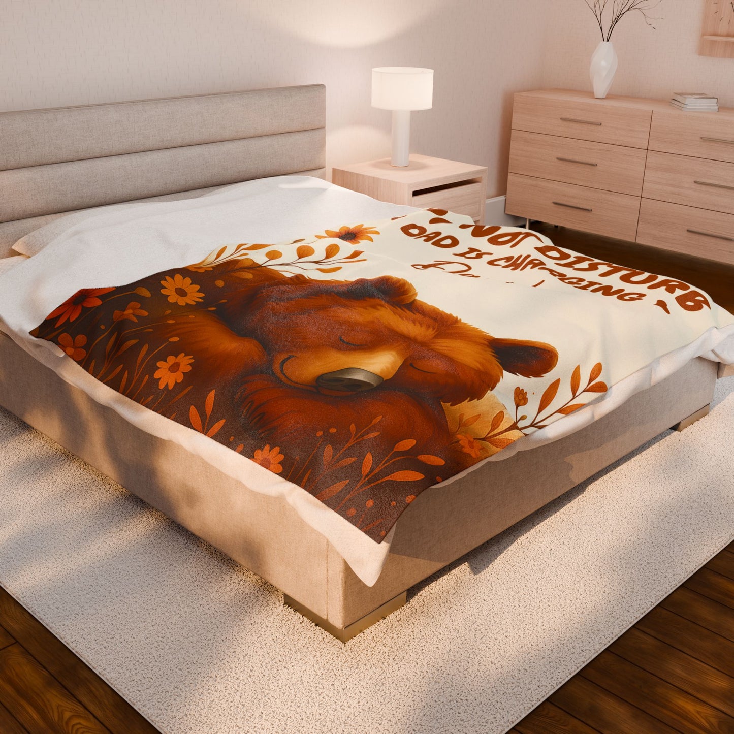 DO NOT DISTURB DAD IS CHARGING David