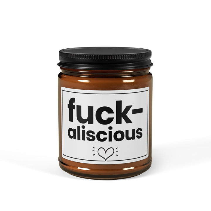 Fuck-aliscious Candle – Funny Sassy Gift, Bold Statement Decor, Naughty Best Friend Present