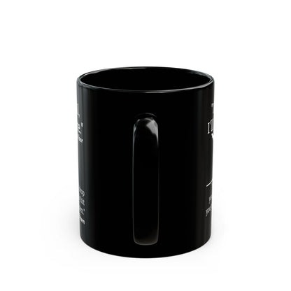 If You Fall I'll Be There Black Mug (11oz, 15oz)