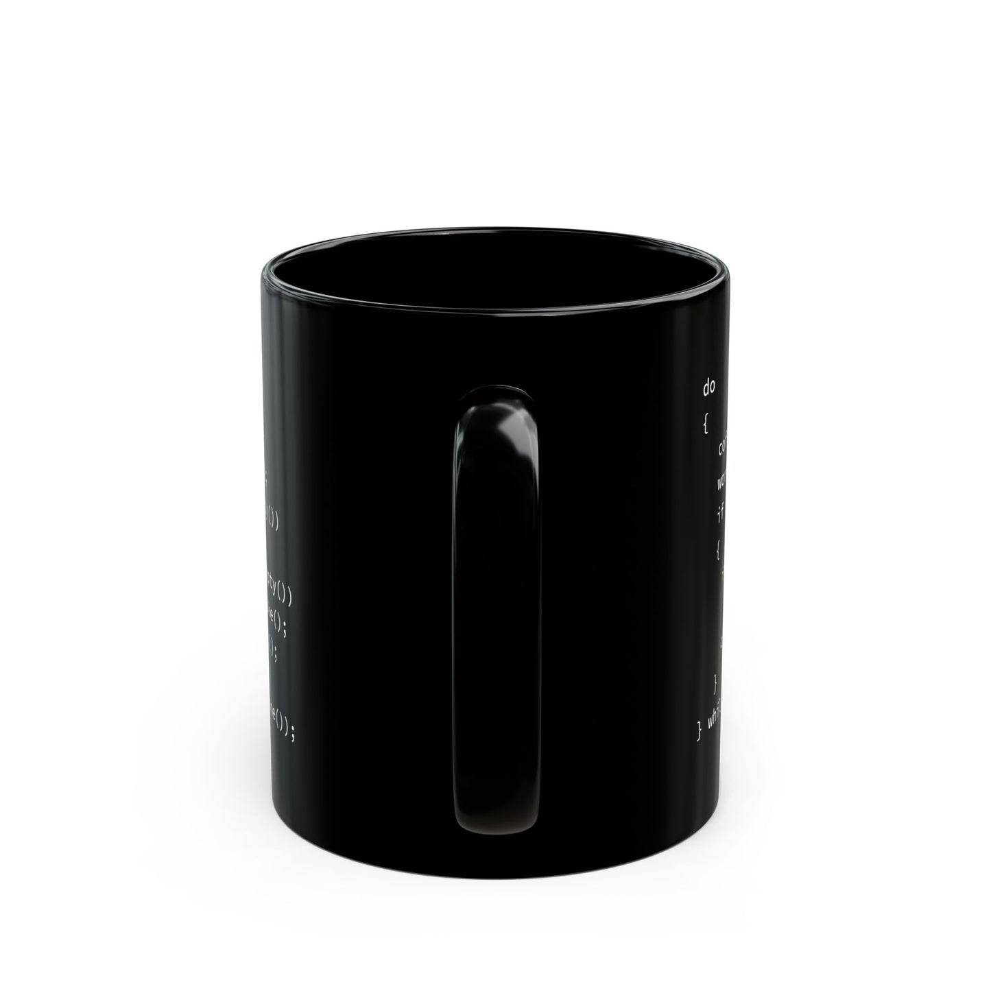 Do Coffee Cup. Drink, Work Task. Execute, Black Mug (11oz, 15oz)