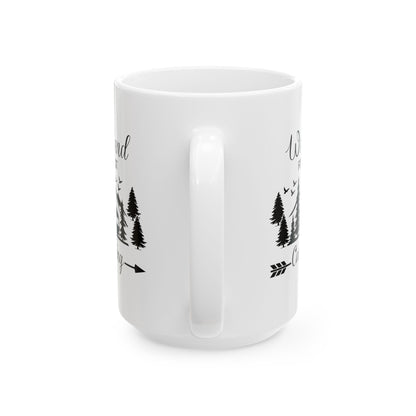 Funny Camper Mug for Outdoor Lovers Ceramic Mug, (11oz, 15oz)