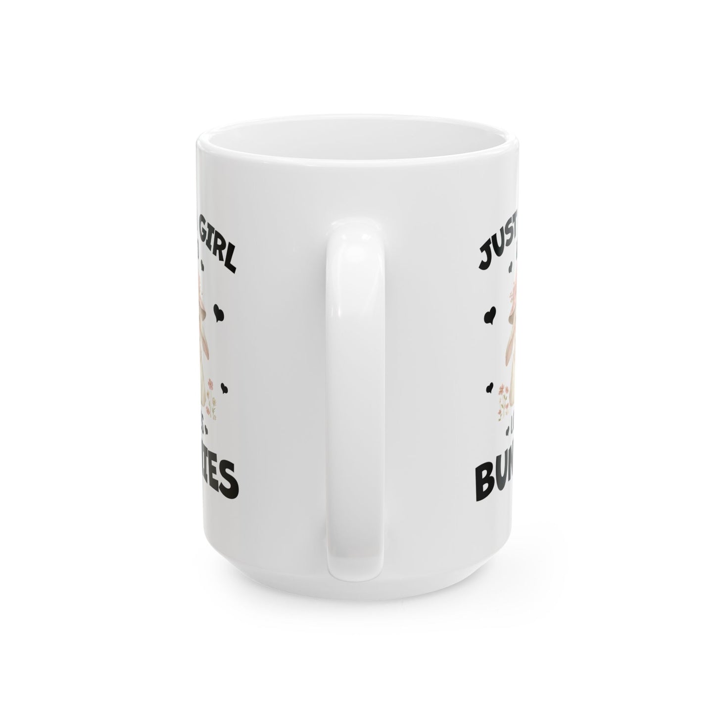 Just a Girl Who Loves Bunnies Mug – Cute Bunny Lover Gift