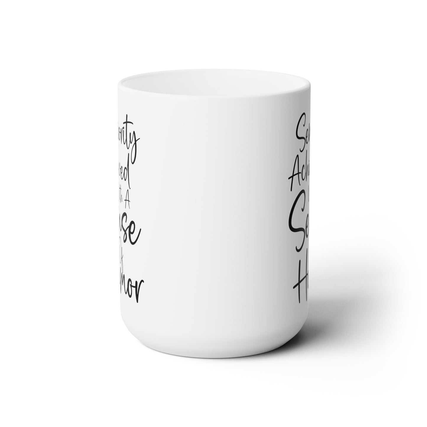 Funny Seniority Achieved Coffee Mug – Retirement Gift for Seniors