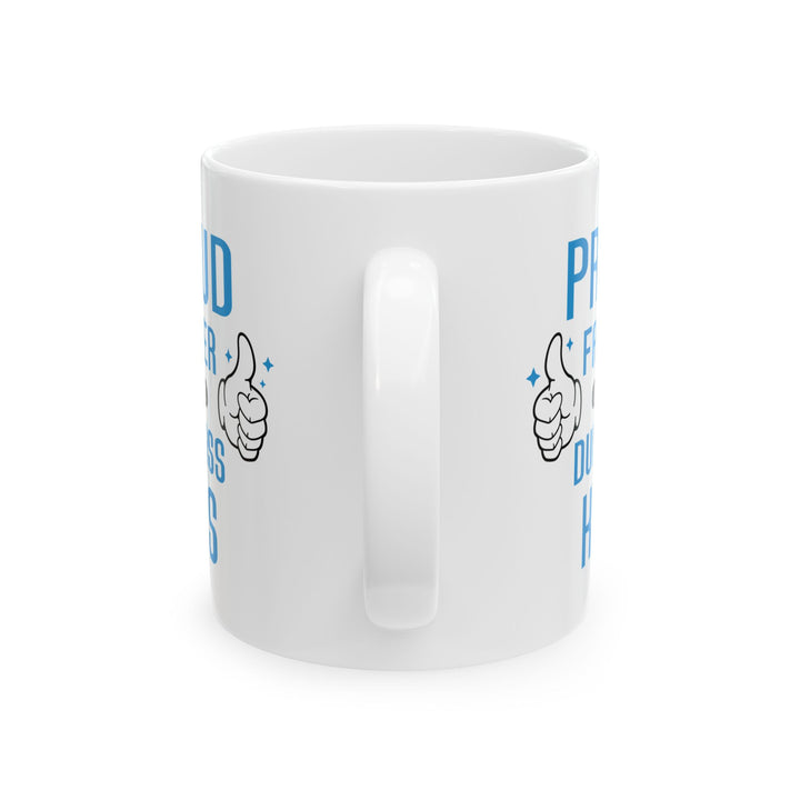 Gift from Kids to Dad – Funny Proud Father Coffee Mug