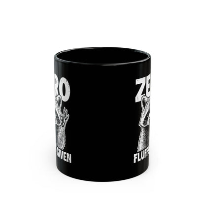 Zero Fluffs given Black Mug