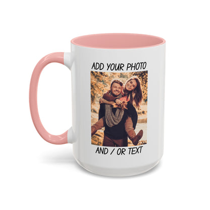 Fall Couple Mug – Cozy Autumn Love Gift for Him or Her Accent Coffee Mug (11, 15oz)