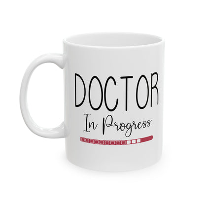 White Ceramic Coffee Cup for Medical Students, Nurses, or Future Doctors – Funny Med School Gift