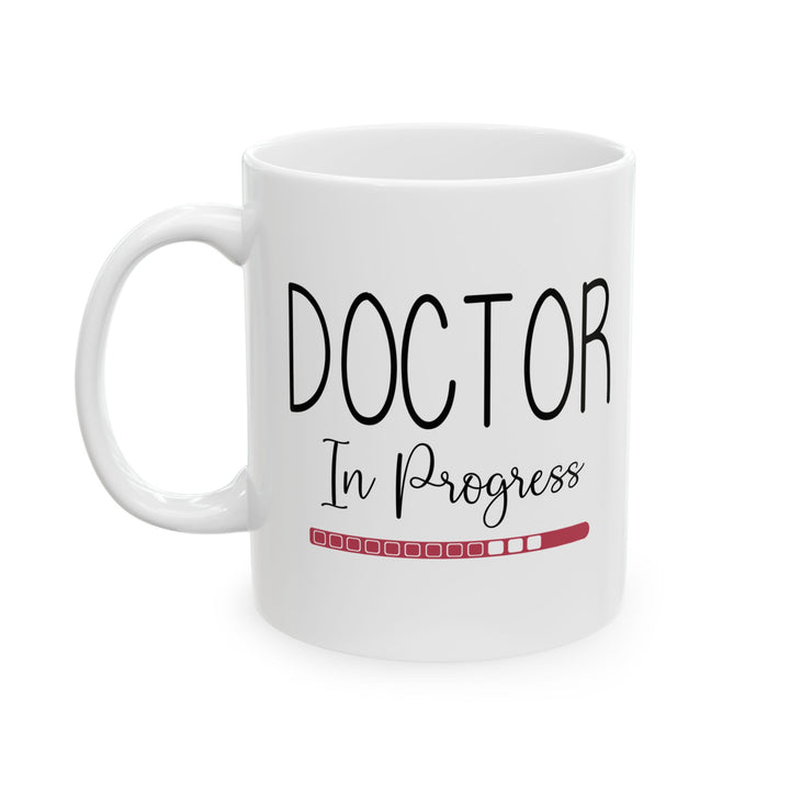 White Ceramic Coffee Cup for Medical Students, Nurses, or Future Doctors – Funny Med School Gift