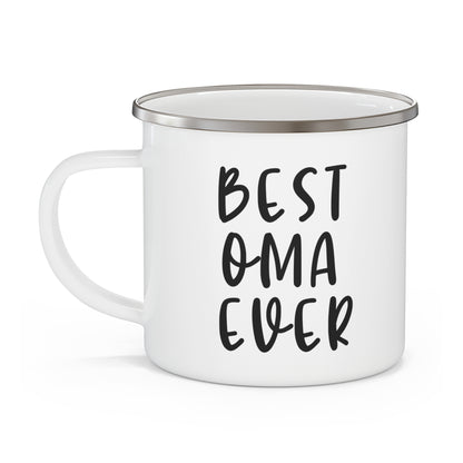 Best OMA ever  Enamel Camping Mug