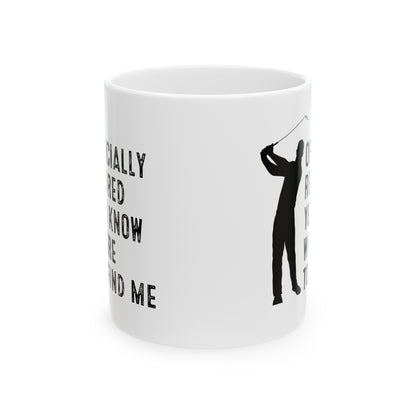 Officially Retired Golf Mug – Perfect Gift for Retirees Who Love Golf