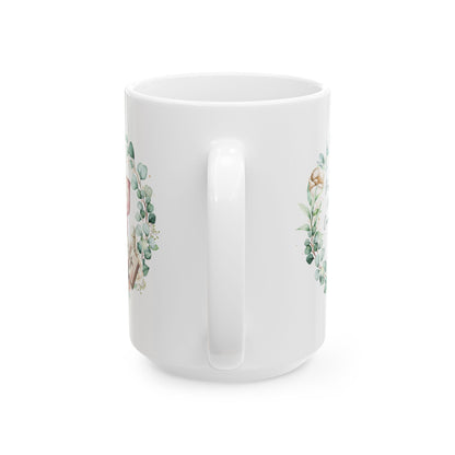Elegant First Holy Communion Mug – Chalice and Bible Design
