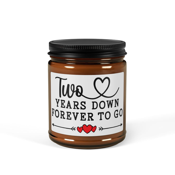 Two-Years-Down-Forever-to-go Candle