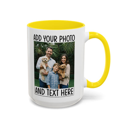 Life Is Better With Dogs & Kids – Funny Pet Parent  Accent Coffee Mug (11, 15oz)