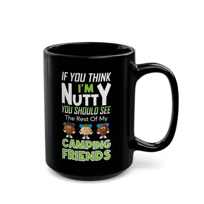 I'm Nuts About Camping Ceramic Mug, (11oz, 15oz)