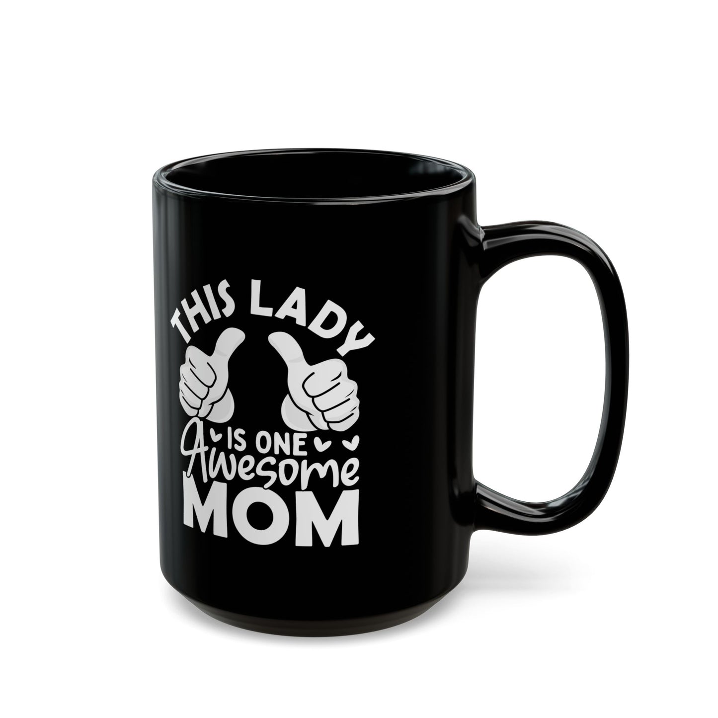 This lady  Black Mug (11oz, 15oz)
