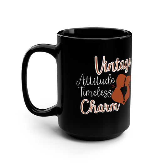 Vintage Attitude Timeless Charm Coffee Mug – Retro Style Cup