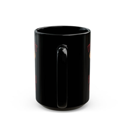 I'm Into Fitness Black Mug (11oz, 15oz)