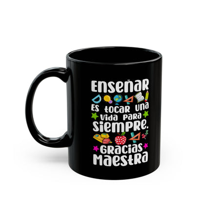Enseñar Black Mug (11oz, 15oz)