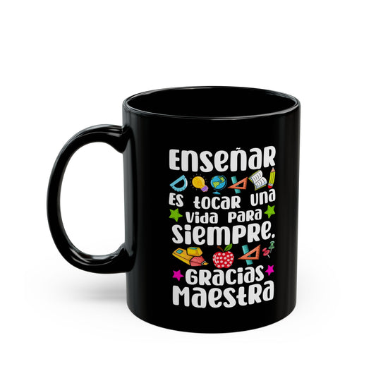 Enseñar Black Mug (11oz, 15oz)