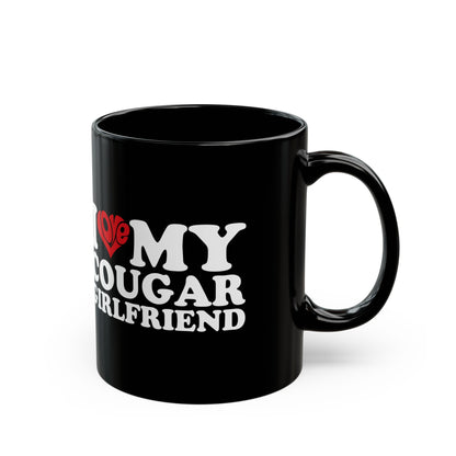 Funny Black Coffee Mug for Younger Boyfriends – Bold White and Red Design