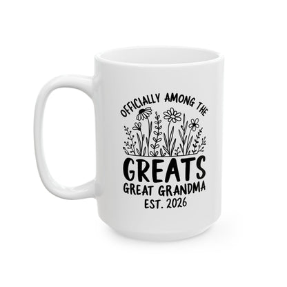 Great Great Ceramic Mug, (11oz, 15oz)