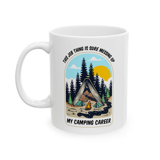 Adventure Awaits Ceramic Mug, (11oz, 15oz)